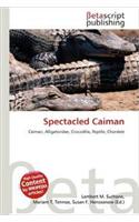 Spectacled Caiman: (English)