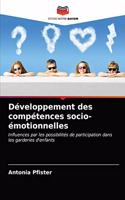 Développement des compétences socio-émotionnelles