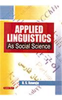 Applied Linguistics As Social Science