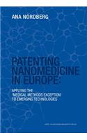 Patenting Nanomedicine