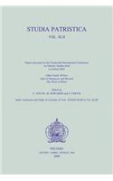 Studia Patristica. Vol. XLII - Other Greek Writers, John of Damascus and Beyond, the West to Hilary