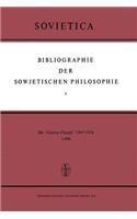 Bibliographie Der Sowjetischen Philosophie