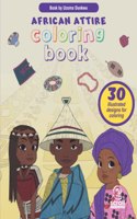 African Attire Coloring Book