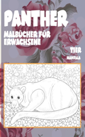 Malbücher für Erwachsene - Mandala - Tier - Panther