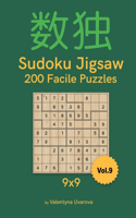 Sudoku Jigsaw: 200 Facile Puzzles 9x9 vol. 9(9 Sudoku Jigsaw)