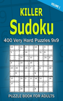 Killer Sudoku Puzzle Book for Adults