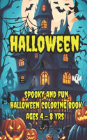 Halloween Coloring Book For Kids
