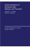 Automorphisms of Surfaces After Nielsen and Thurston