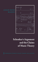 Schenker's Argument and the Claims of Music Theory