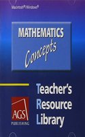 Mathematics: Concepts Teachers Resource Library on CD-ROM for Windows and Macintosh