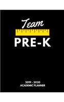 Team Pre-K Academic Planner