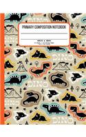 Primary Composition Notebook 55 Sheets / 110 Writing Pages 7.44 x 9.69 Inches