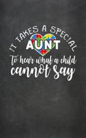 It Takes a Special Aunt to Hear What a Child Cannot Say