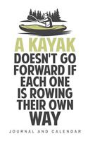 A Kayak Doesn't Go Forward If Each One Is Rowing Their Own Way