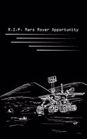 Mars Rover Dual Blank Lined Journal
