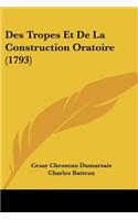 Des Tropes Et De La Construction Oratoire (1793)