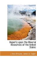 Reports Upon the Mineral Resources of the United States