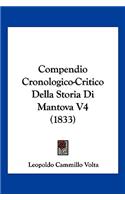 Compendio Cronologico-Critico Della Storia Di Mantova V4 (1833)