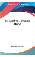 De Aedibus Homericis (1877)