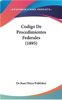 Codigo de Procedimientos Federales (1895)