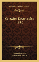 Coleccion De Articulos (1884)