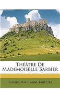 Théâtre de mademoiselle Barbier