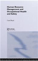 Human Resource Management and Occupational Health and Safety