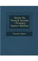 Hints on French Syntax