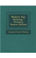 Modern Pig-Sticking