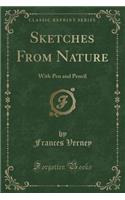 Sketches from Nature: With Pen and Pencil (Classic Reprint): With Pen and Pencil (Classic Reprint)