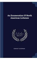 Enumeration Of North American Lichenes