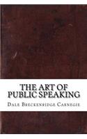 The Art of Public Speaking