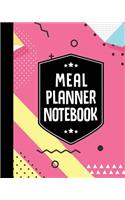 Meal Planner Notebook: Weekly Meal Planner Book - 50 Weeks Special Menu Record (Cute Little Pink Pastel)