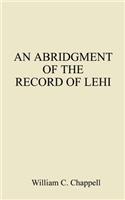 Abridgment of the Record of Lehi