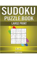 Sudoku Puzzle Book Large Print Easy