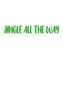Jingle All The Way: A decorative book for coffee tables, bookshelves, end tables, and interior design styling - Housewarming Gift Decorum - stack decor books together t