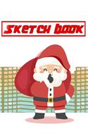 Sketch Book For Adults 100 Christmas Gift