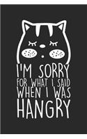 Kawaii Hungry Hangry Cat