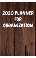 2020 Planner for Organization