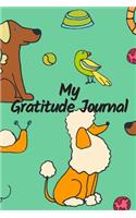 Gratitude Journal for Kids - Cute Pets Design