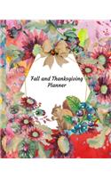 Fall and Thanksgiving Planner
