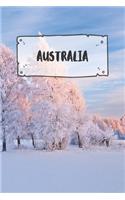 Australia: Ruled Travel Diary Notebook or Journey Journal - Lined Trip Pocketbook for Men and Women with Lines