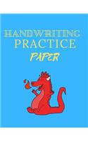 Handwriting Practice Paper: Primary Composition Notebook Story Paper Journal: Dashed Midline And School Exercise Book - 120 Story Pages -