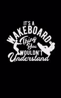 It's a wakeboard thing