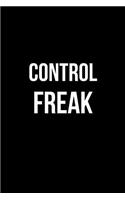 Control Freak: Blank Line Journal