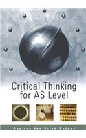 Critical Thinking For As Level