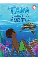 Tana Saves A Turtle