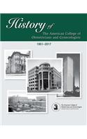 History of the American College of Obstetricians and Gynecologists