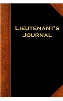 Lieutenant's Journal