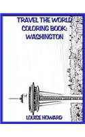 Travel the World coloring book: Washington